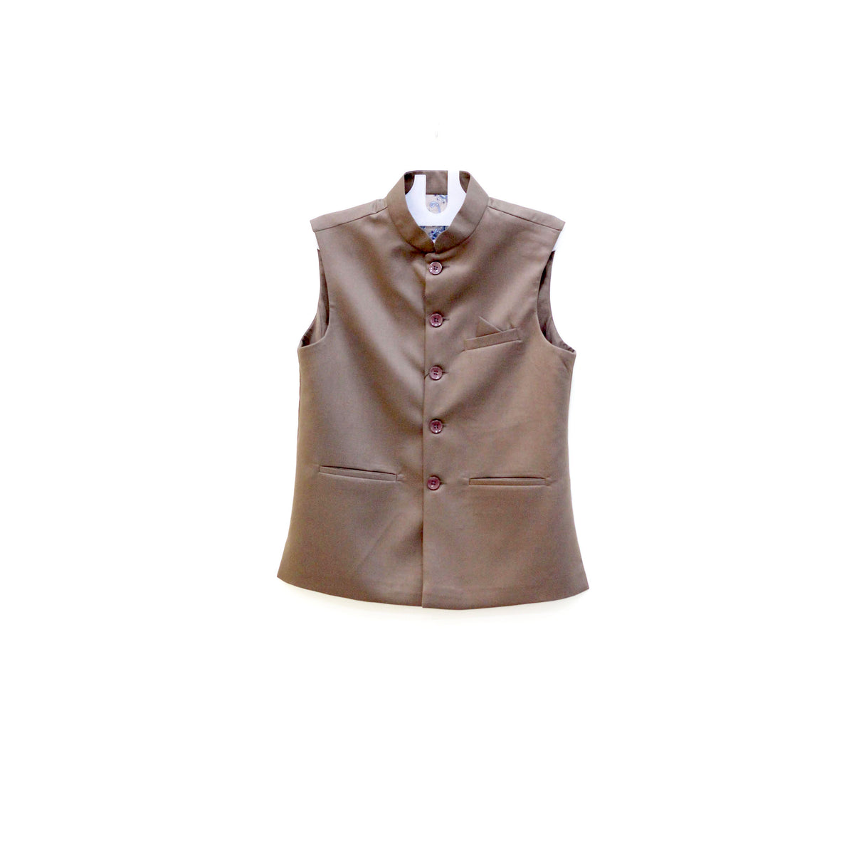Men's Khaki Nehru Jacket (Modi Coat)