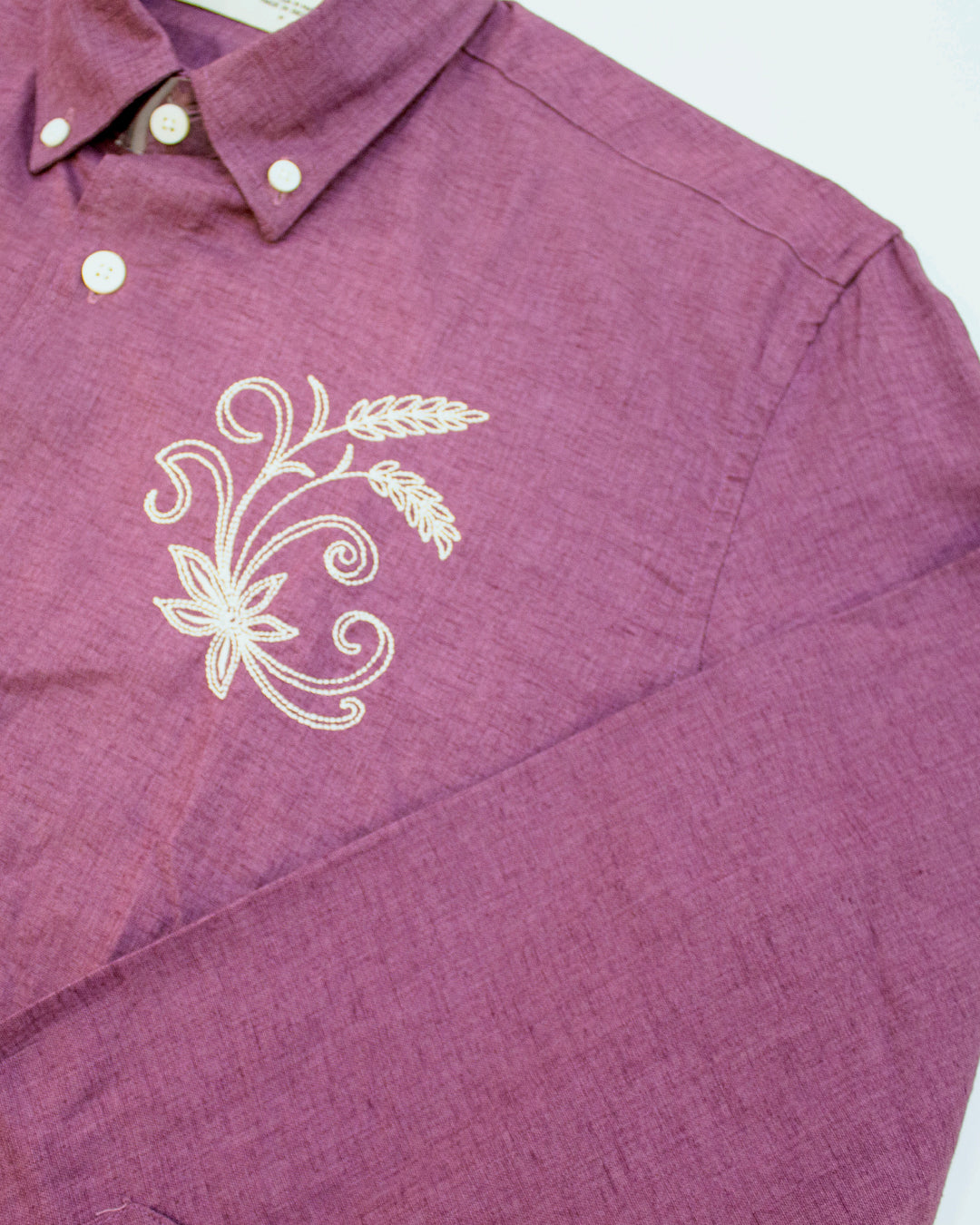 Semi Casual Full Sleeve Linen Blend Shirt